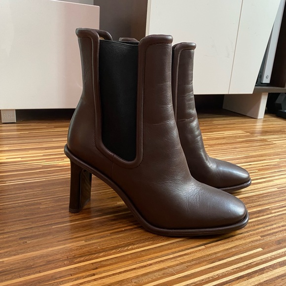 Coach Brown Booties. Size 8.5. Love these! Worn twice. - Picture 3 of 6